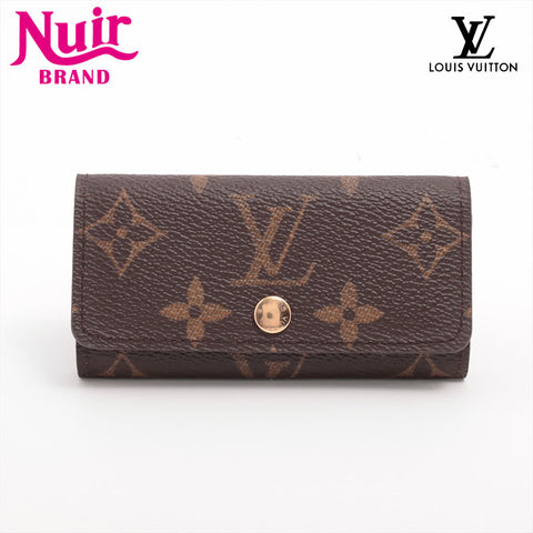 LOUIS VUITTON Monogram Multicles4 2004 Key holder  Brown WS15314