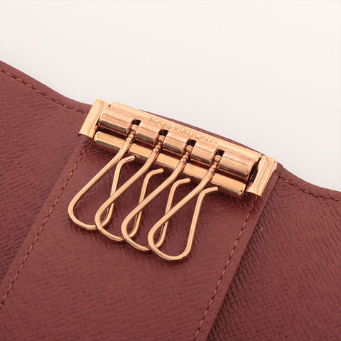 LOUIS VUITTON Monogram Multicles4 2004 Key holder  Brown WS15314