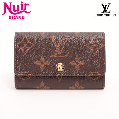 LOUIS VUITTON 2015 Monogram Multicles6 Key holder  Brown WS15315