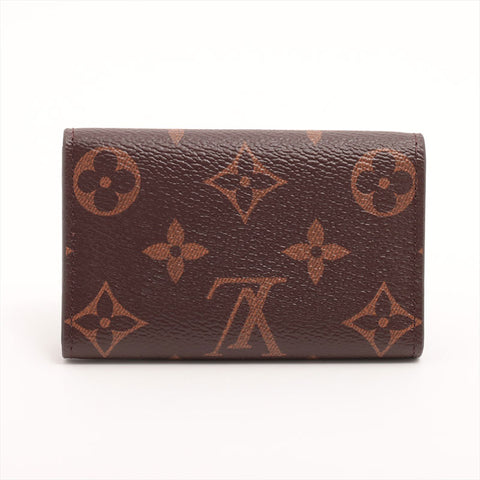LOUIS VUITTON 2015 Monogram Multicles6 Key holder  Brown WS15315