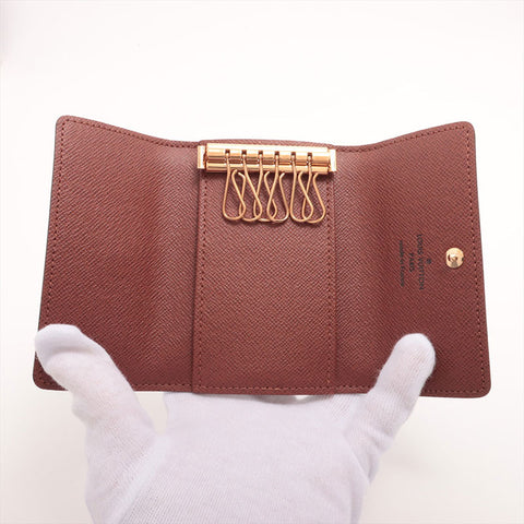 LOUIS VUITTON 2015 Monogram Multicles6 Key holder  Brown WS15315