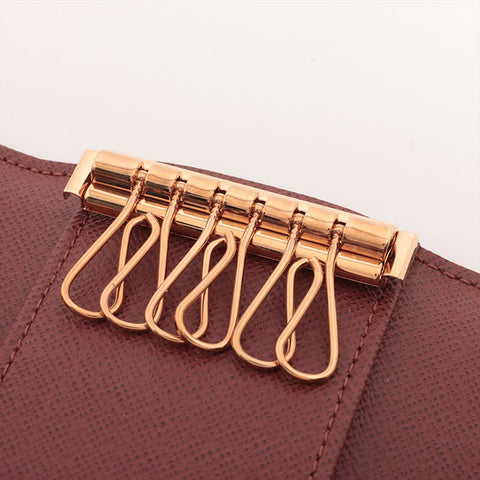 LOUIS VUITTON 2015 Monogram Multicles6 Key holder  Brown WS15315