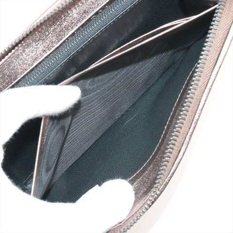 BOTTEGAVENETA INTRECCIATO LAMBSKIN Purse gold WS15317
