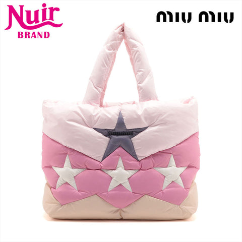 Miu Miu Star Padette Tote Bag pink WS15319
