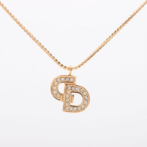 Christian Dior CD logo Necklace gold WS15327