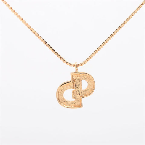 Christian Dior CD logo Necklace gold WS15327