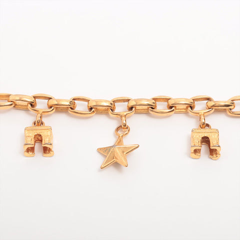 CELINE Icon motif Mont Saint-Michel star bracelet gold WS15331