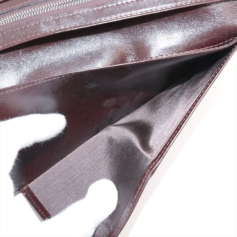 FENDI Mamma Zucca Purse Brown WS15338