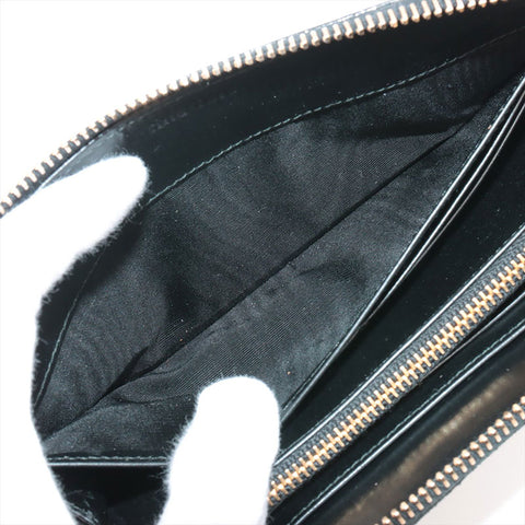 Miu Miu Patent Leather Embossed Purse black WS15339