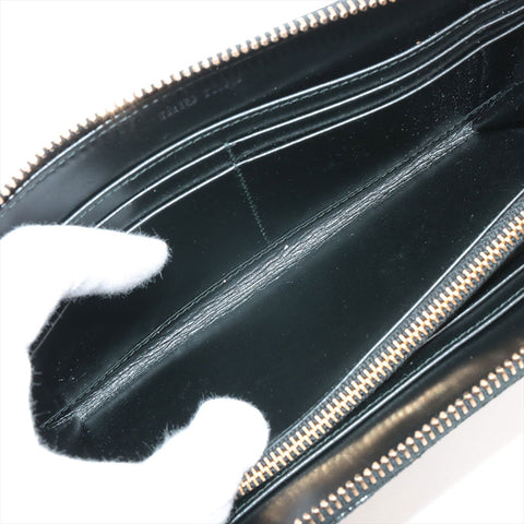 Miu Miu Patent Leather Embossed Purse black WS15339
