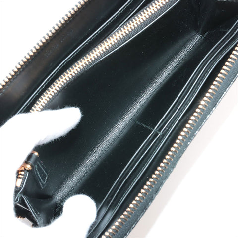 Miu Miu Patent Leather Embossed Purse black WS15339