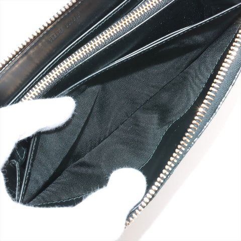 Miu Miu Patent Leather Embossed Purse black WS15339