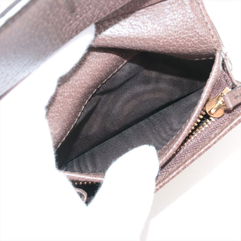 GUCCI Ophidia compact Bifold Wallet Brown WS15341