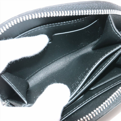 BURBERRY Leather Half Moon Coin case black WS15342