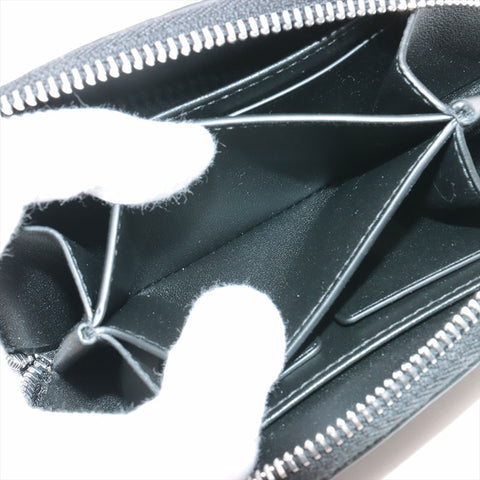 BURBERRY Leather Half Moon Coin case black WS15342