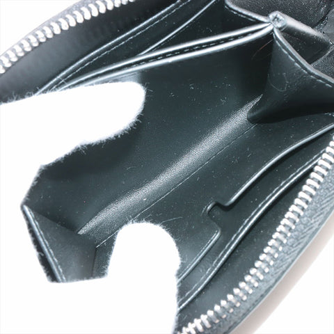 BURBERRY Leather Half Moon Coin case black WS15342