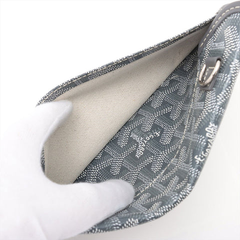 ゴヤール GOYARD サンルイ PM トートバッグ グレー WS15346