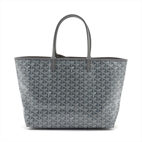 ゴヤール GOYARD サンルイ PM トートバッグ グレー WS15346