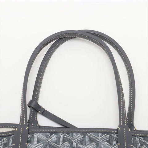 ゴヤール GOYARD サンルイ PM トートバッグ グレー WS15346