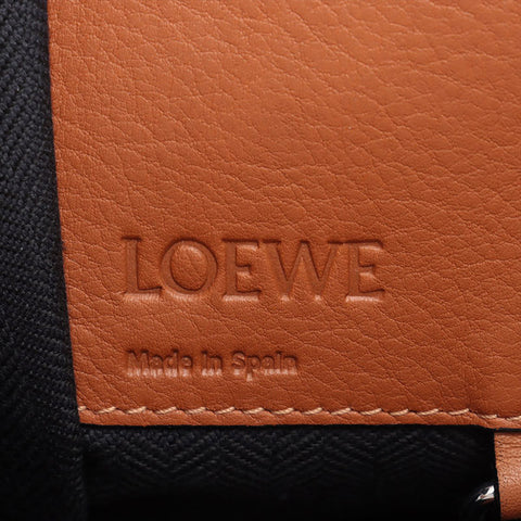 LOEWE Hammock Leather Medium Shoulder Bag Brown WS15352