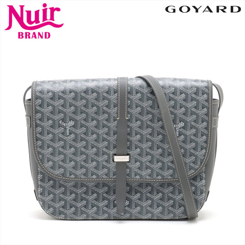 GOYARD Belvedere MM Shoulder Bag gray WS15354