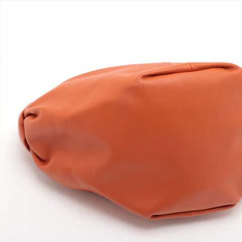 BOTTEGAVENETA Double Knot Mini Leather Shoulder Bag Orange WS15355