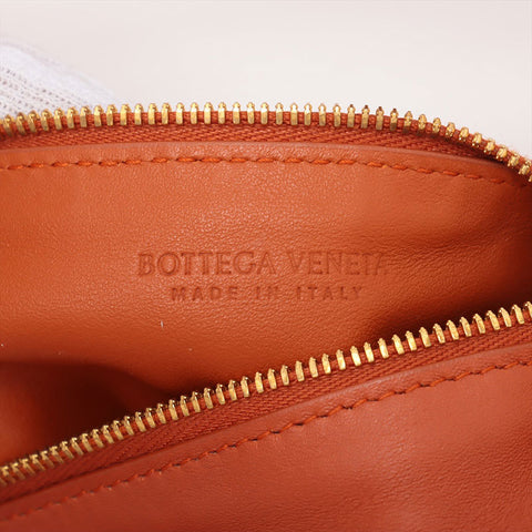 BOTTEGAVENETA Double Knot Mini Leather Shoulder Bag Orange WS15355