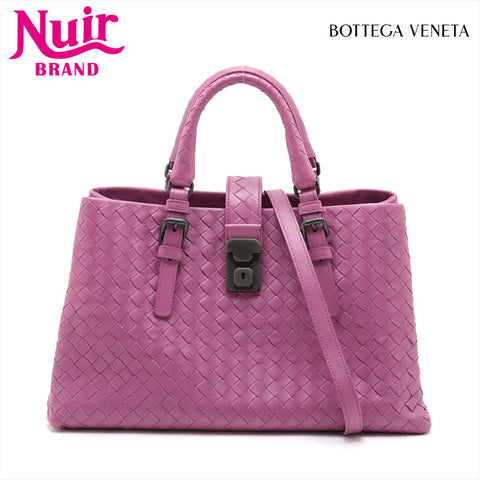 BOTTEGAVENETA INTRECCIATO Rome Medium Handbag purple WS15356