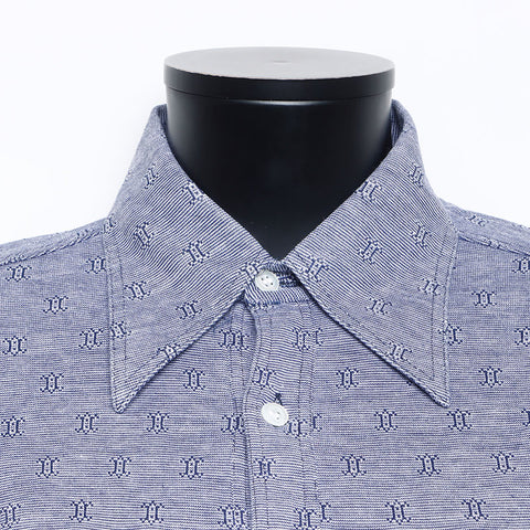 CELINE Macadam Long sleeve shirt blue WS15376