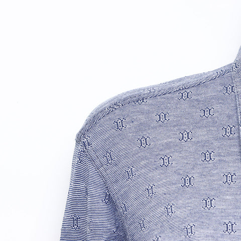 CELINE Macadam Long sleeve shirt blue WS15376