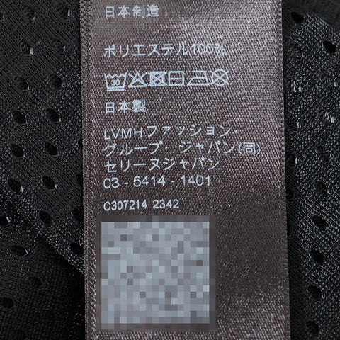CELINE Mesh 16 Size:XS Eddie Period Short sleeve T-shirt black WS15377