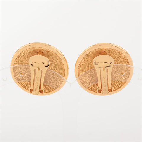 Christian Dior CD logo round Earring gold WS15380