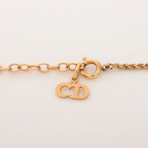 Christian Dior CD logo Necklace gold WS15383