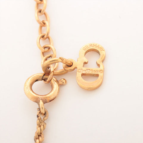 Christian Dior CD logo Necklace gold WS15383