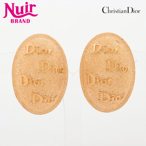 Christian Dior logo Earring gold WS15386