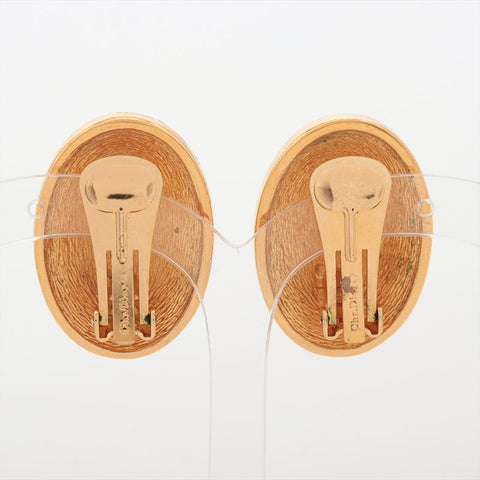 Christian Dior logo Earring gold WS15386