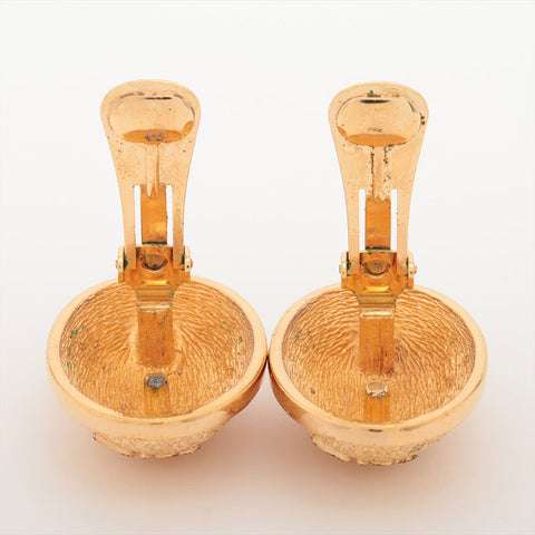 Christian Dior logo Earring gold WS15386