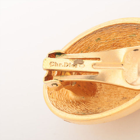 Christian Dior logo Earring gold WS15386