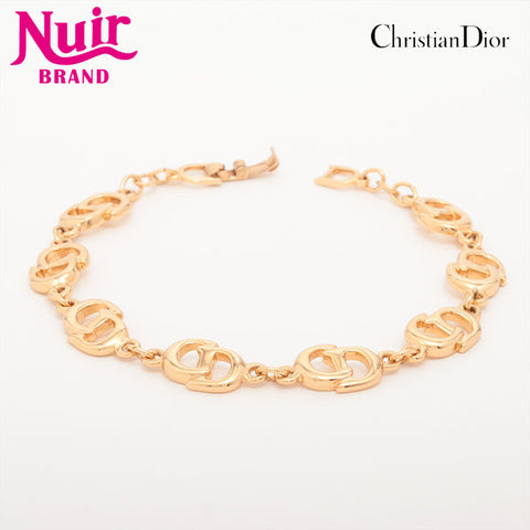 Christian Dior CD logo bracelet gold WS15388