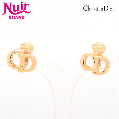 Christian Dior CD logo Earring gold WS15389