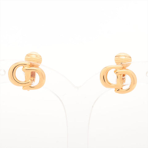 Christian Dior CD logo Earring gold WS15389