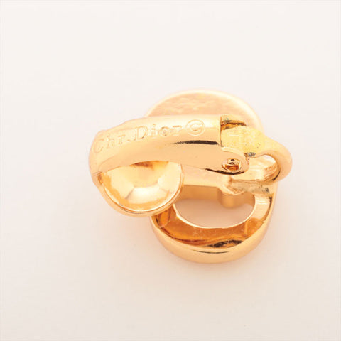 Christian Dior CD logo Earring gold WS15389