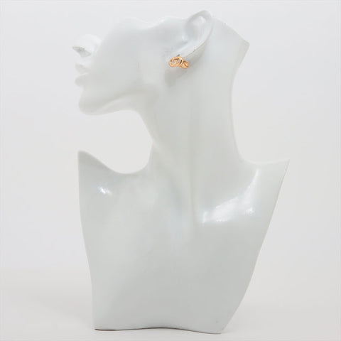 Christian Dior CD logo Earring gold WS15389