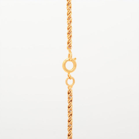 CELINE star logo Necklace gold WS15394