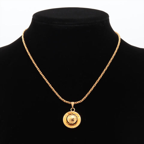 CELINE star logo Necklace gold WS15394