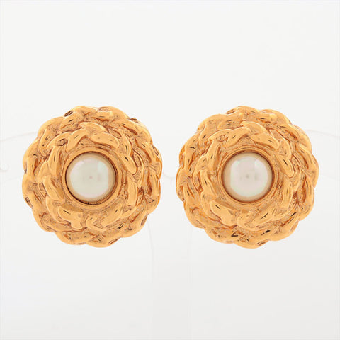 YVES SAINT LAURENT round Earring gold WS15396