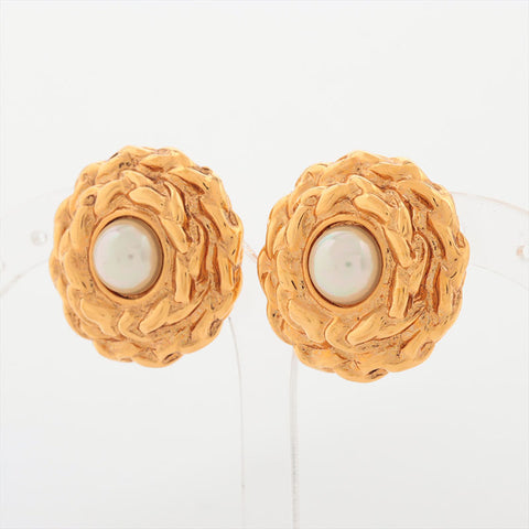 YVES SAINT LAURENT round Earring gold WS15396