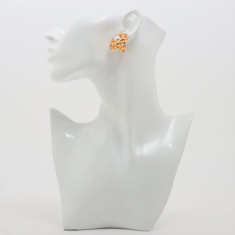 YVES SAINT LAURENT round Earring gold WS15396