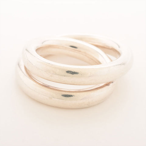 HERMES Ag 925 Vertige 47 No. 7 Ring Silver WS15397
