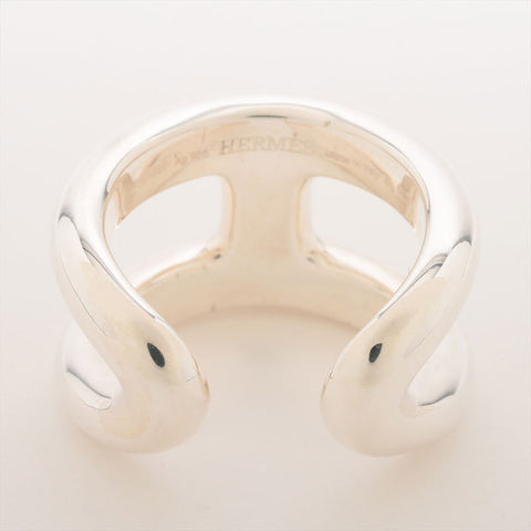 HERMES 925 Osmo's No. 12 52 Ring Silver WS15402